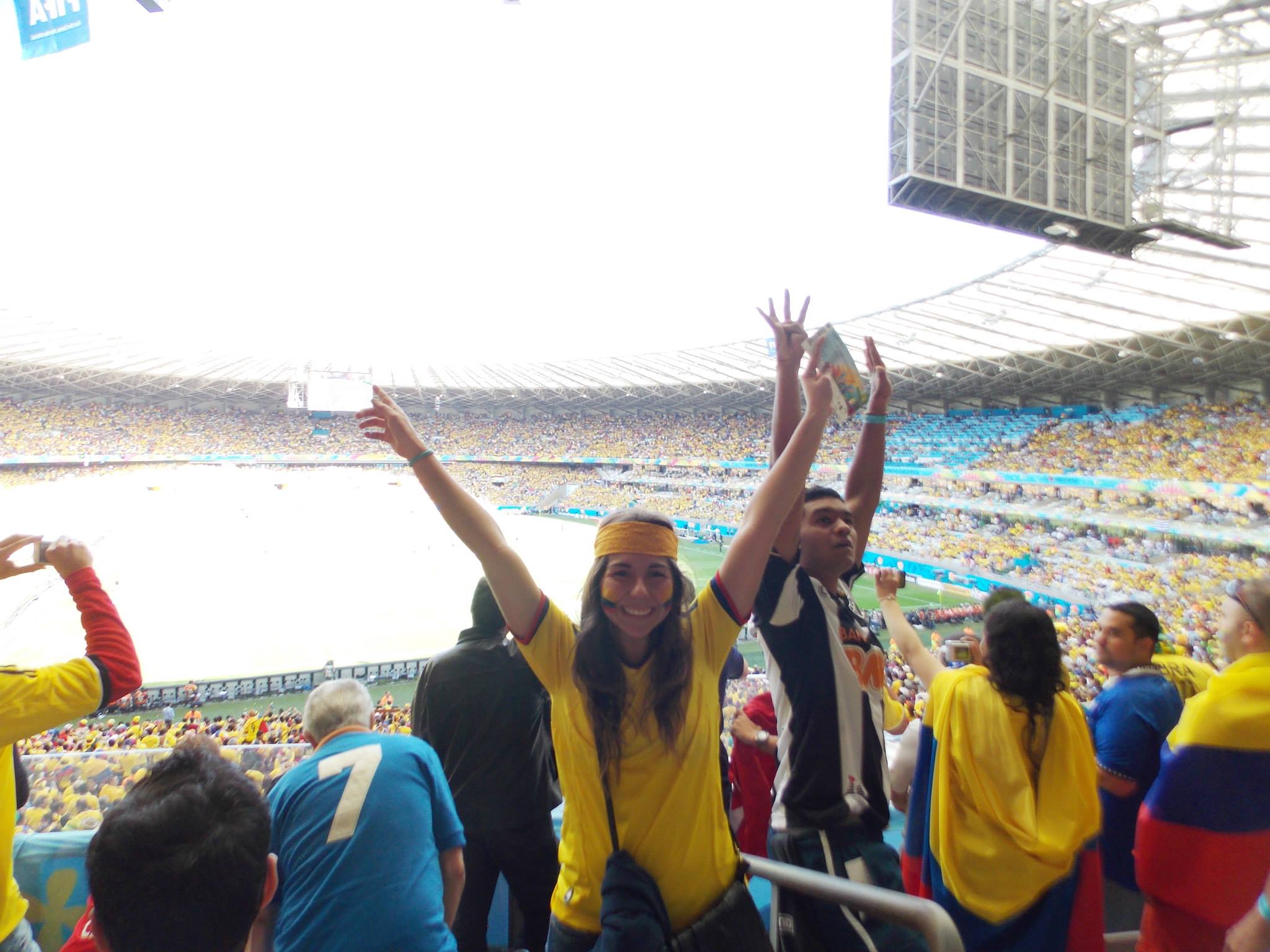 Colombiana en el mundial