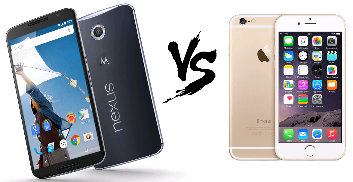 Nexus 6 vs iPhone 6 Plus