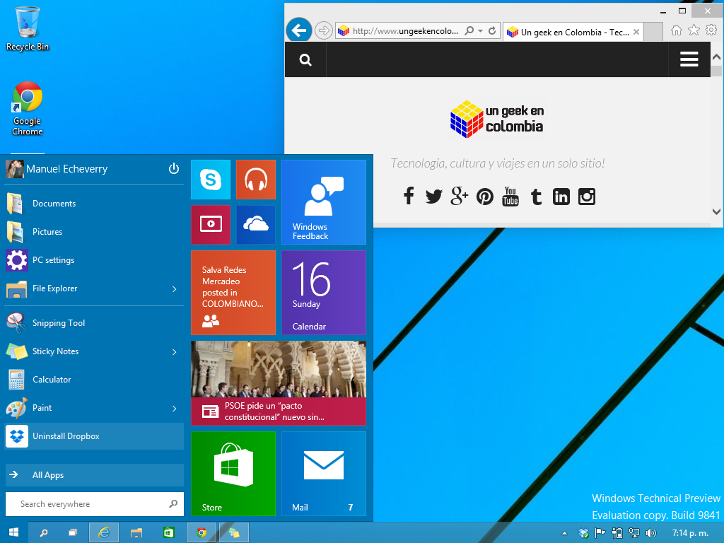 Windows 10 Technical Preview