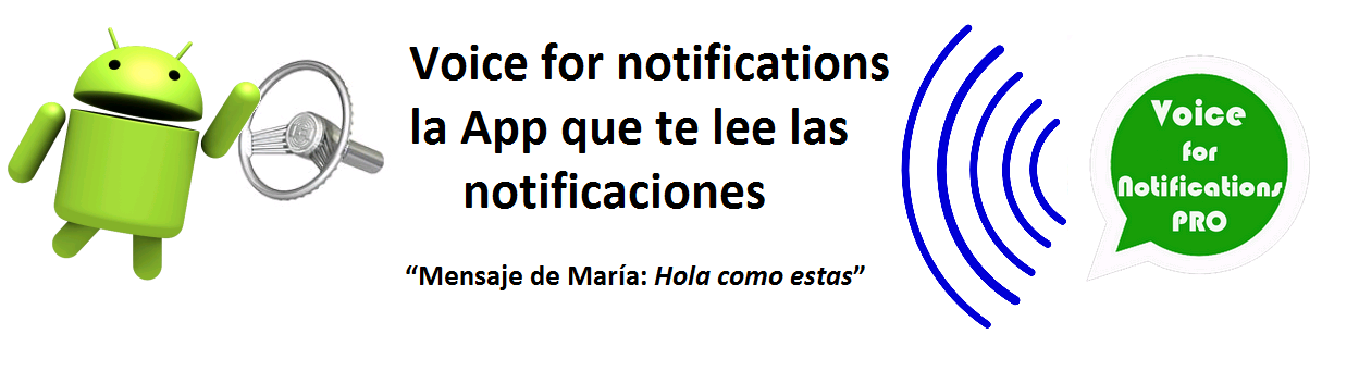 voice for notifications