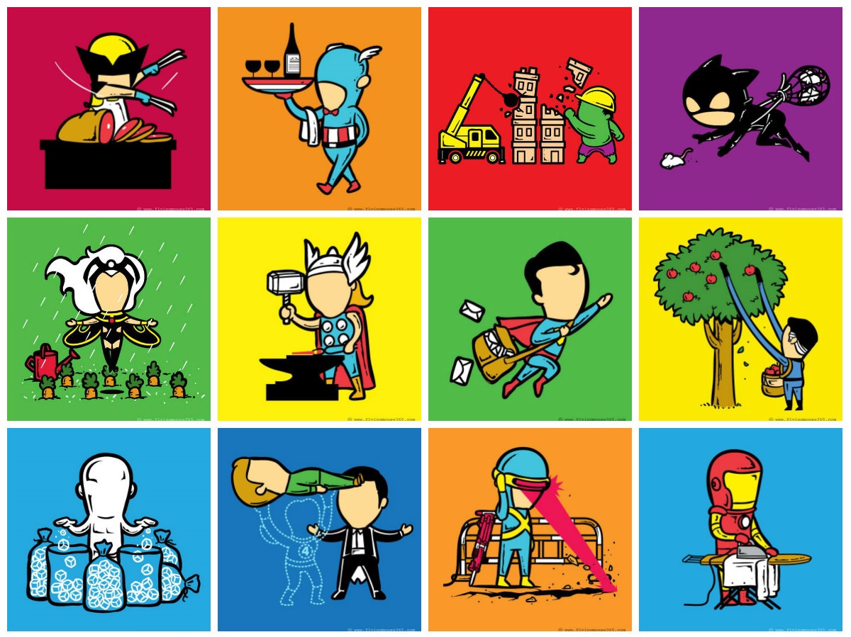 Humor Geek 11.0 Super Héroes edition