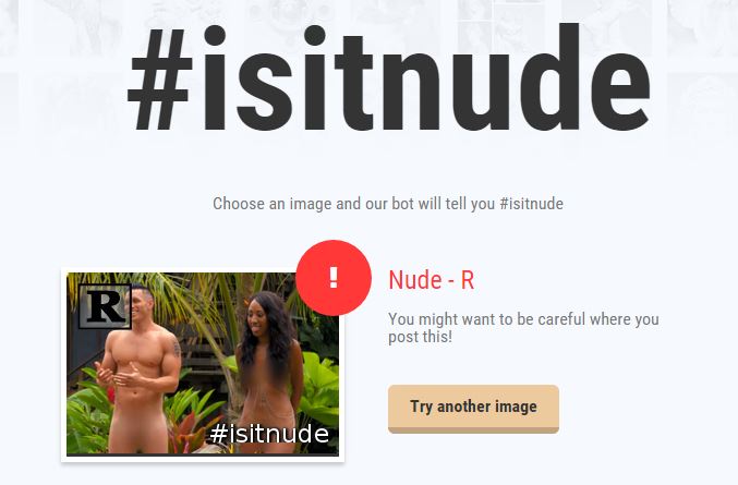 #isitnude la página que detecta desnudos