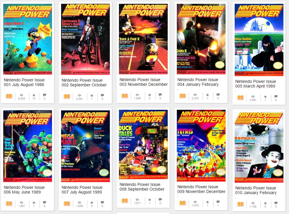 Nintendo Power online