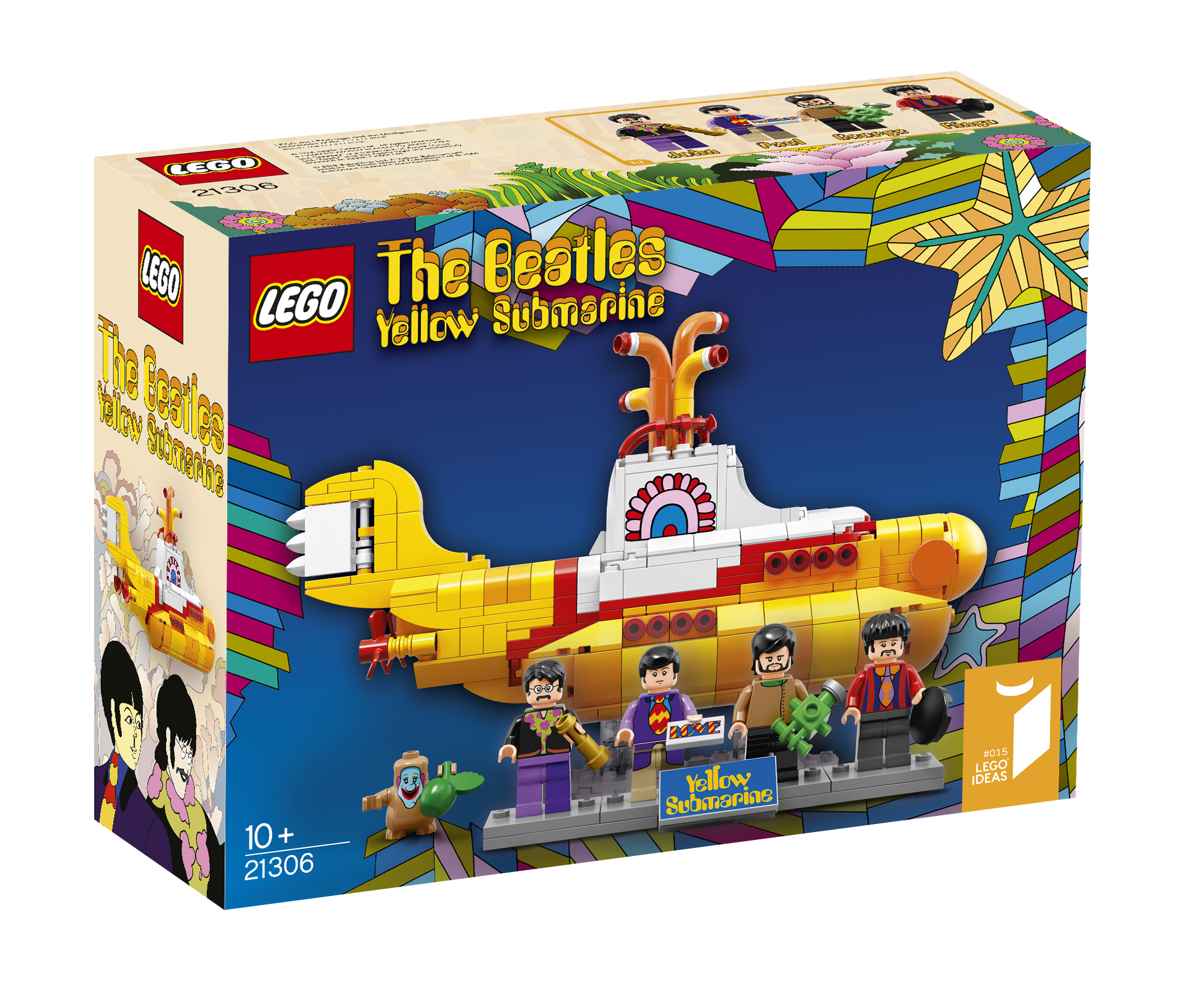 El set de LEGO de Yellow Submarine de The Beatles es la combinación perfecta de nostalgia y diversión