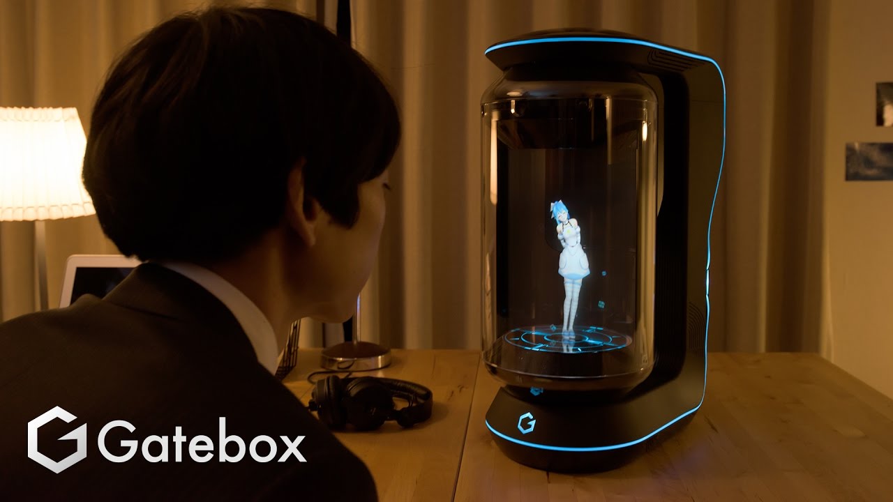 GateBox quiere crear una asistente holográfica para el hogar con mucha personalidad