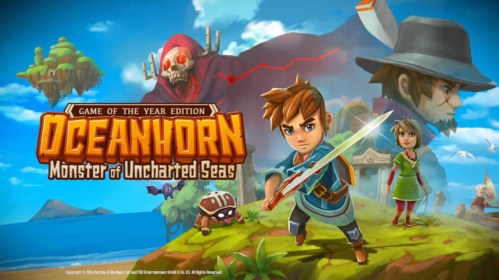 Oceanhorn un clon de Zelda para celulares que vale la pena