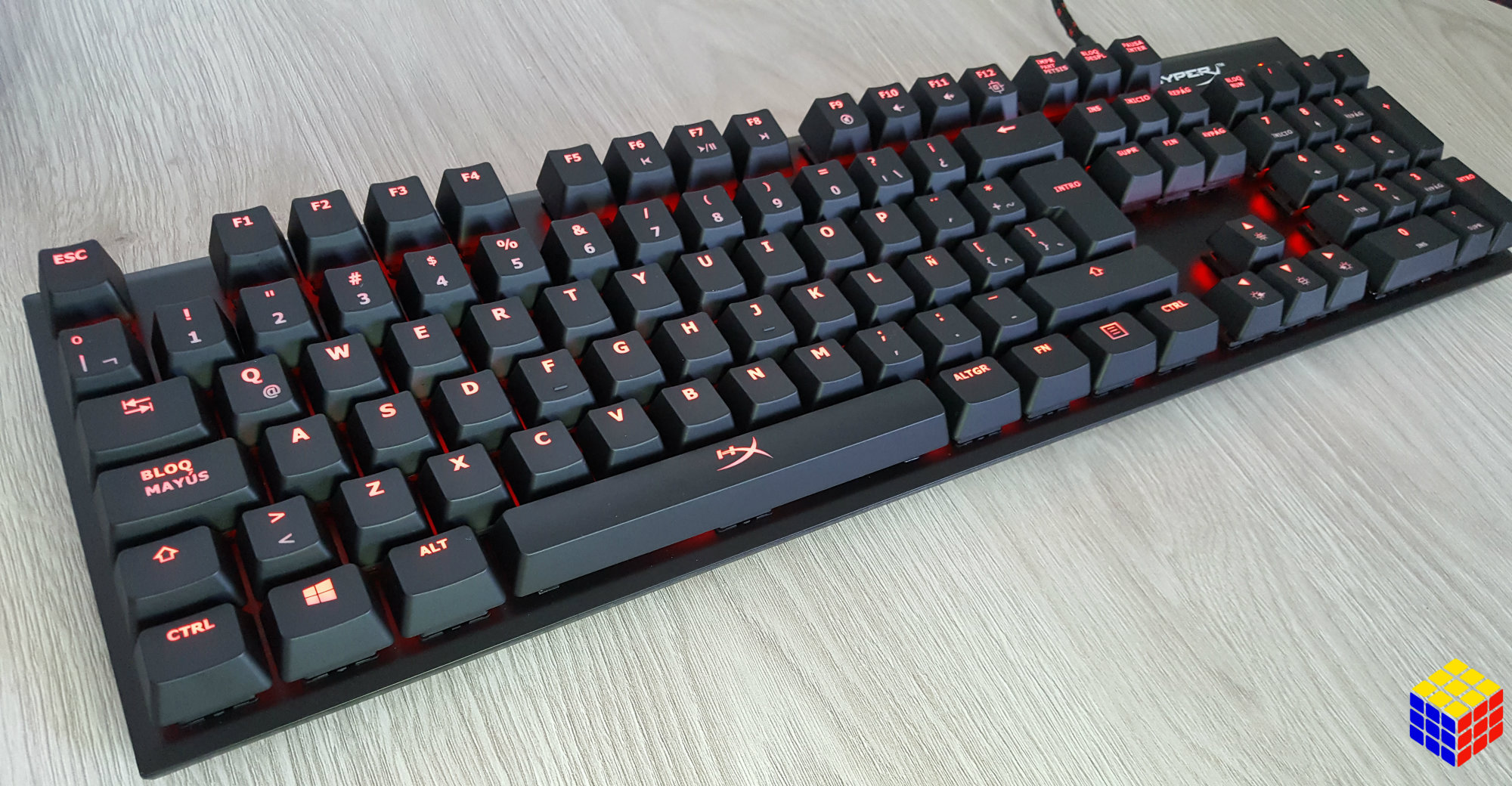 Review y experiencia de uso del HyperX Alloy FPS un espectacular teclado mecánico para gamers de Kingston