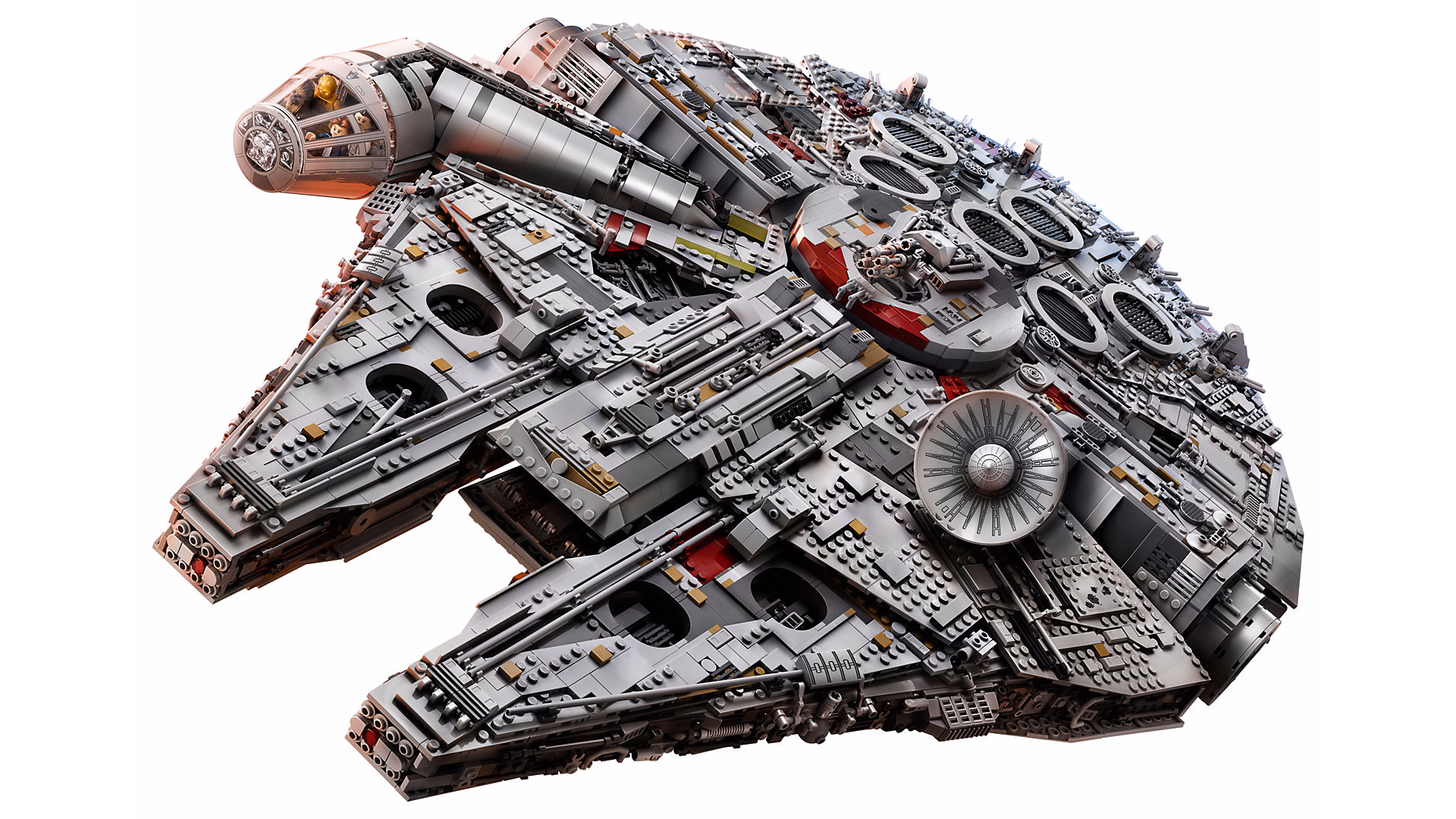 El Ultimate Collectors Millennium Falcon de LEGO, es el set más grande con 7.500 piezas