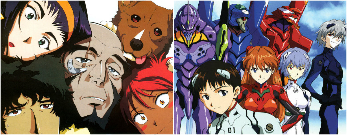 Evangelion & Cowboy Bebop Netflix