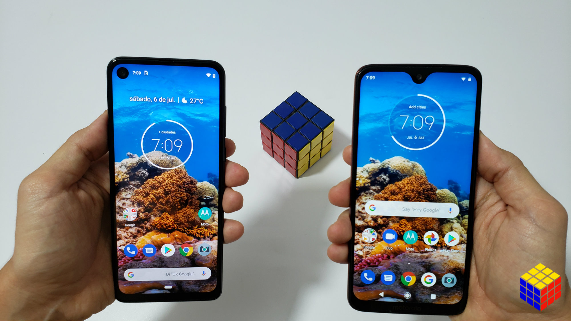 Motorola One Vision VS Moto G7 Plus