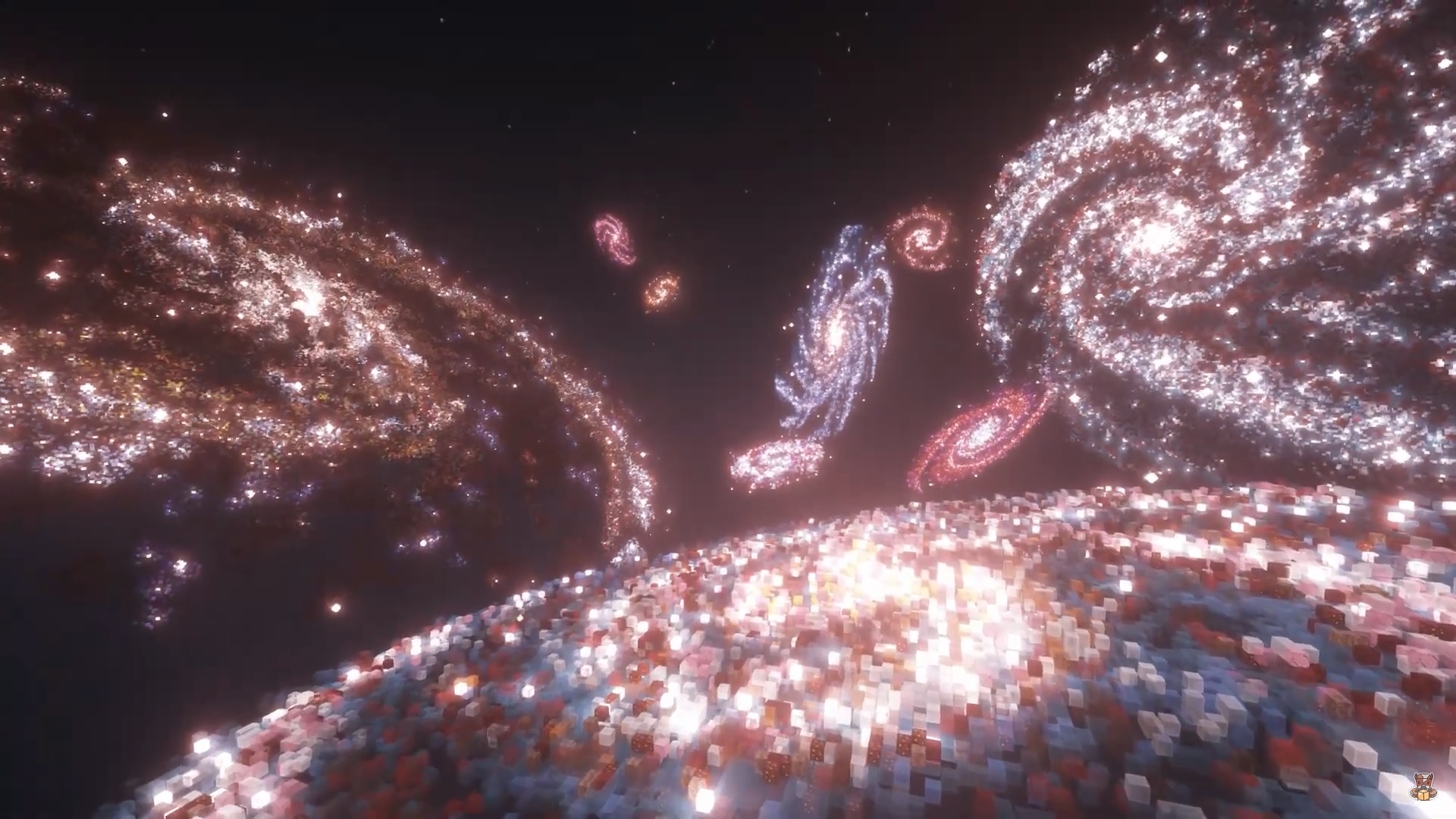 universo entero en Minecraft