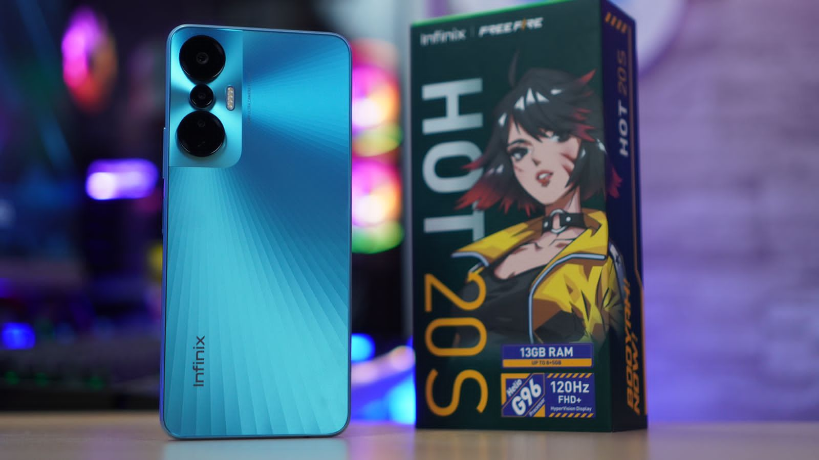 Infinix HOT 20S edición Free Fire