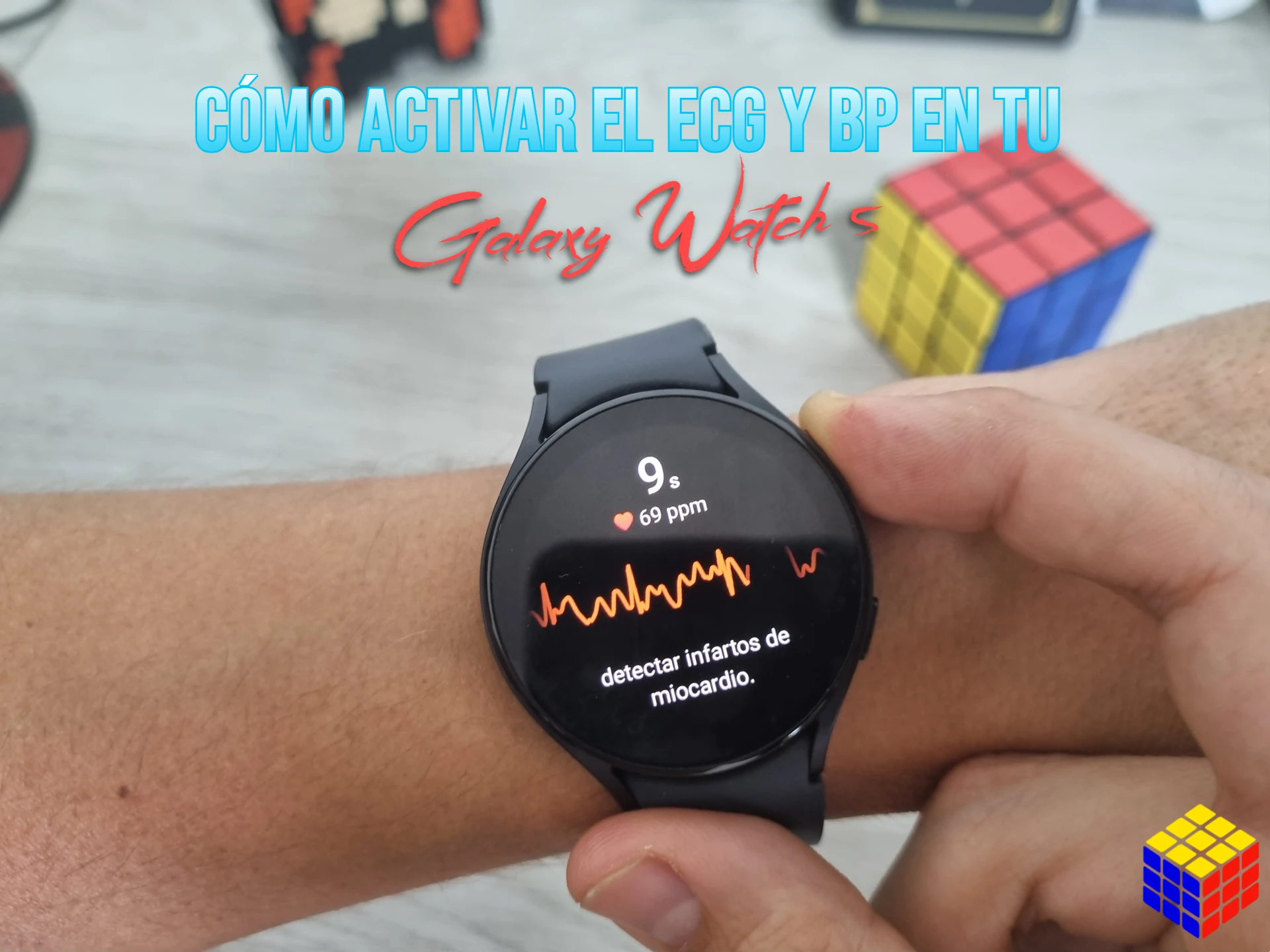 activar el ECG y BP en tu galaxy watch 5