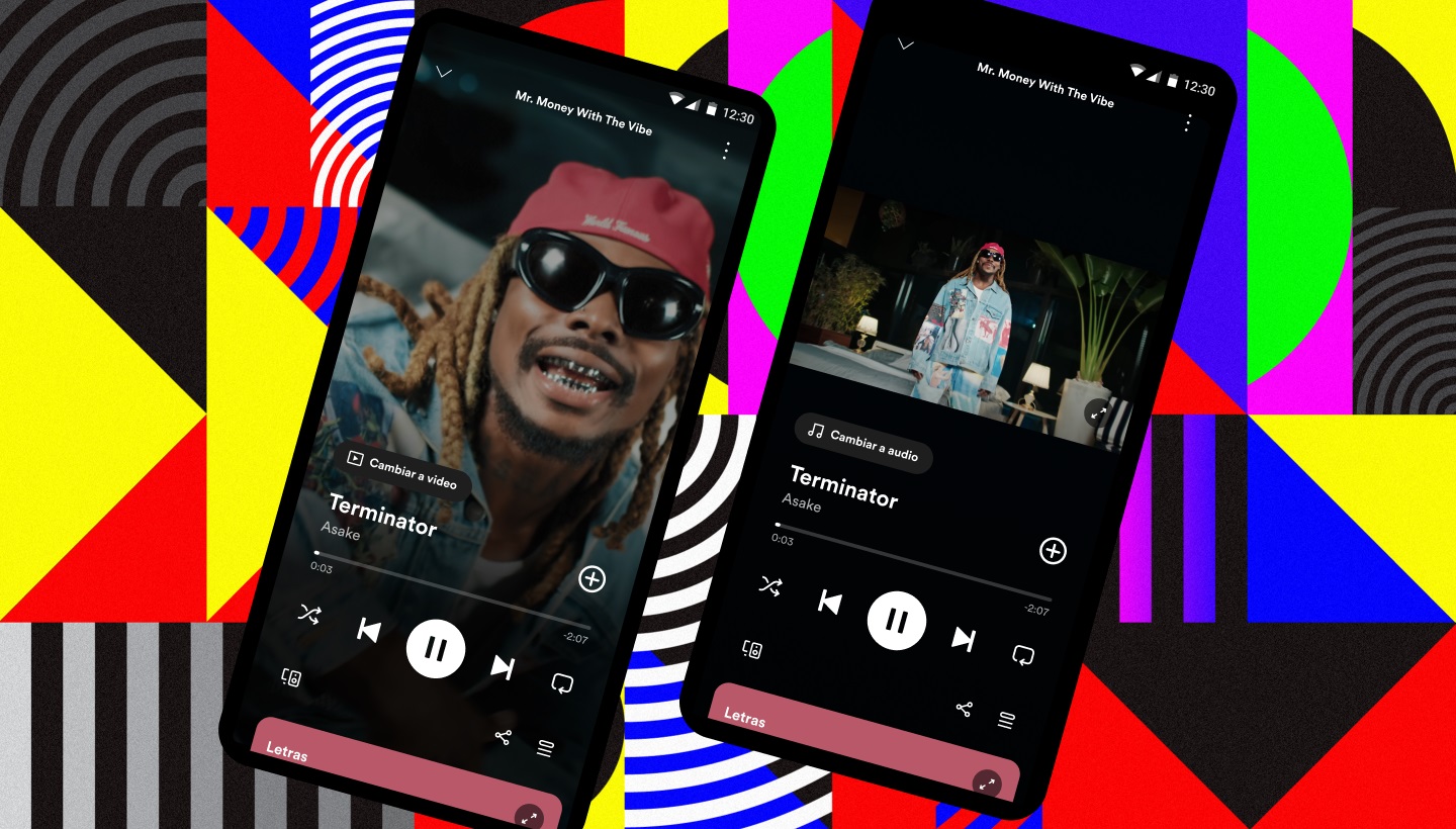 videos musicales en spotify