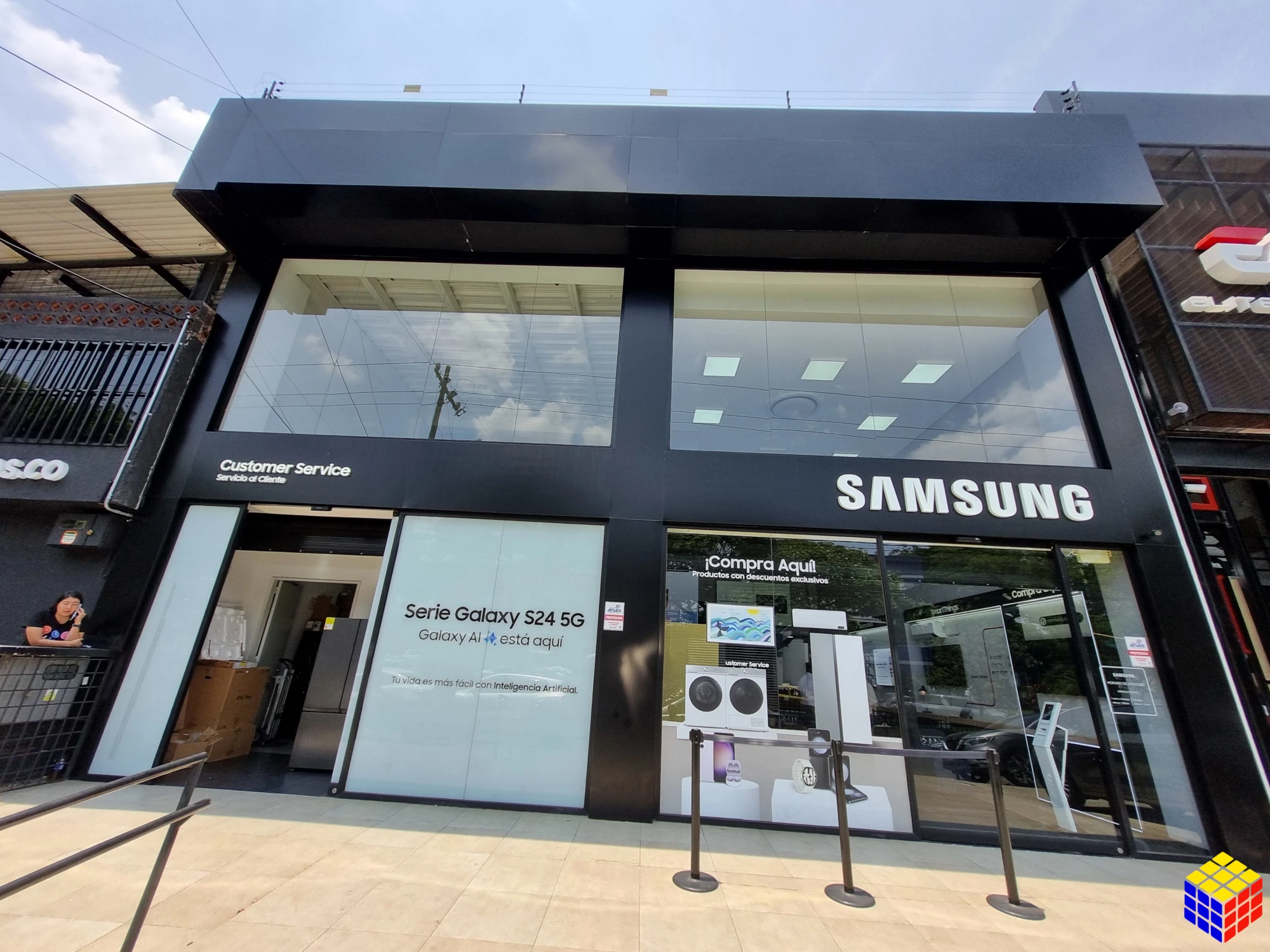centro de experiencia de Samsung